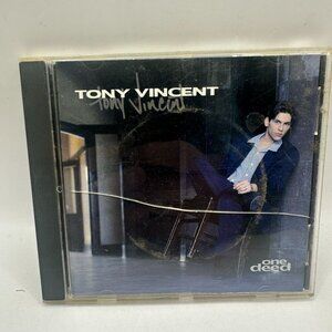 Tony Vincent One Deed CD Album Signed Autographed Jewel Case